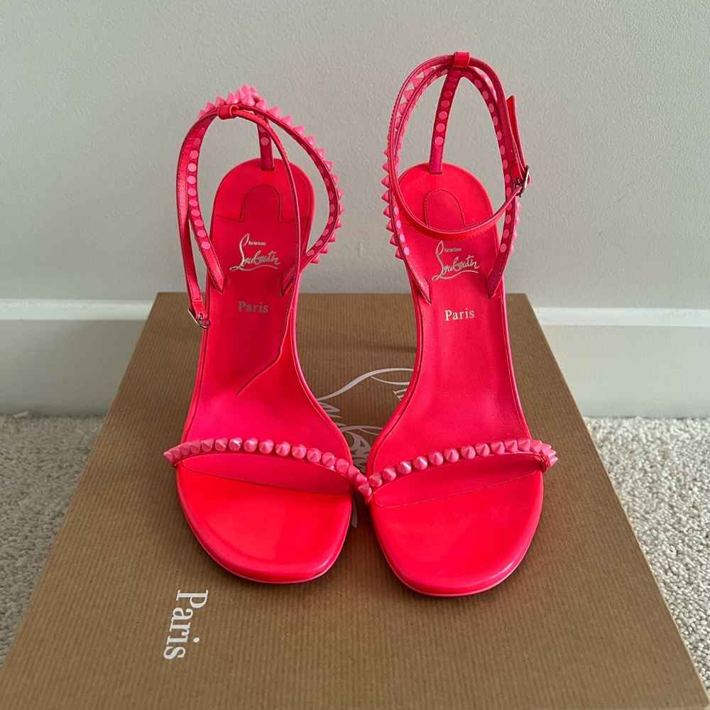 Christian Louboutin So Me 100 Heels - Picture 2 of 7